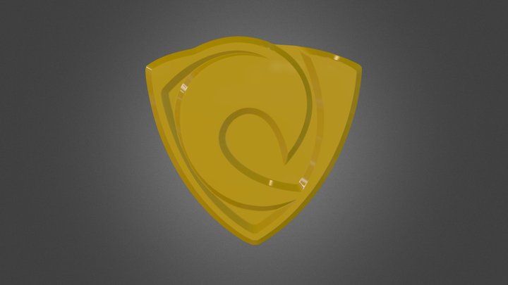Ironman Medal 3D Model