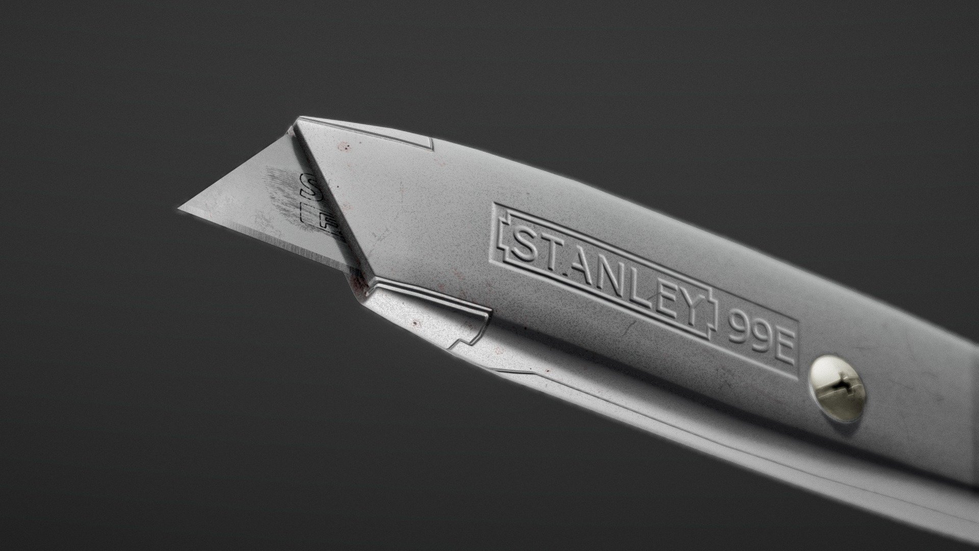 Stanley 99E Utility Knife Buy Royalty Free 3D model by veronika_zili (zilinska) [7bf5c04
