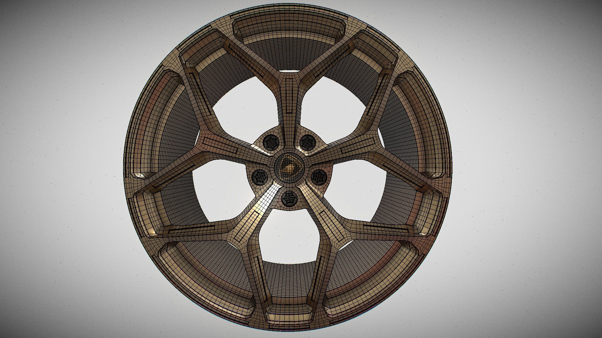 Lamborghini wheel rim(sub-d ready) - 3D model by Domas Bassus ...