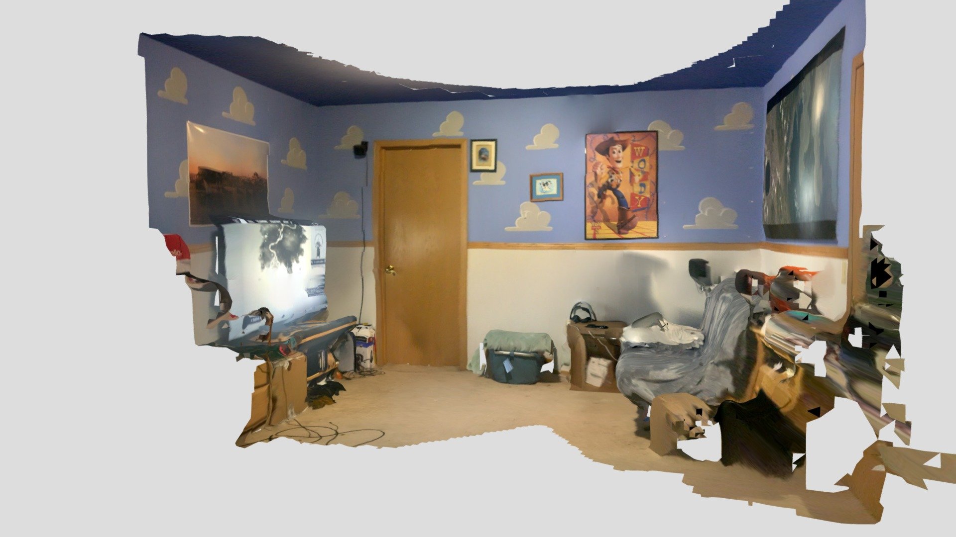 half scan — Sketchfab embed 3D viewer