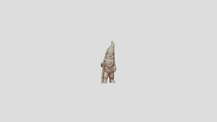 Garden Gnome 101 3D Model