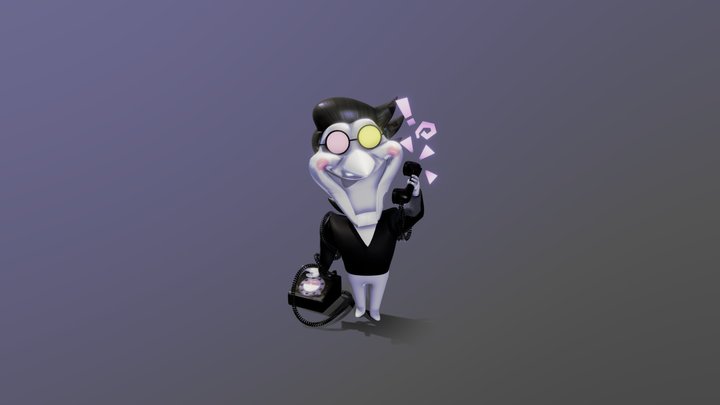 deltarune - spamton g spamton 3D Model