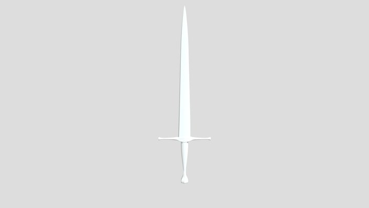 Albion Principe Sword 3D Model