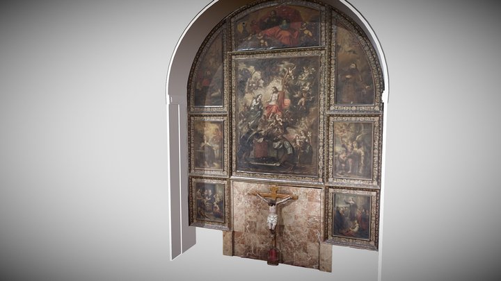 RETABLO_ESCOLAPIAS 3D Model