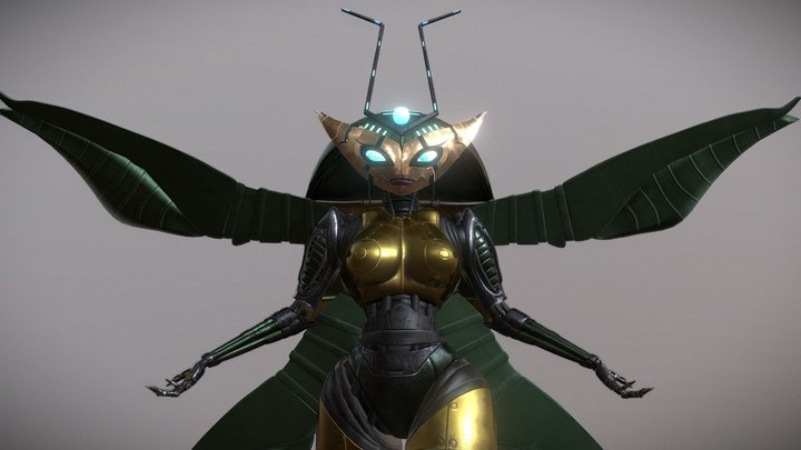 Queen Vexus (From Music clip) 3D Model