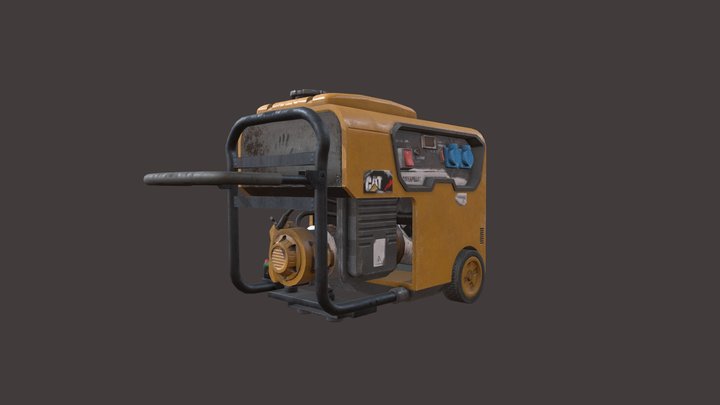 Diesel Genarator_LP 3D Model