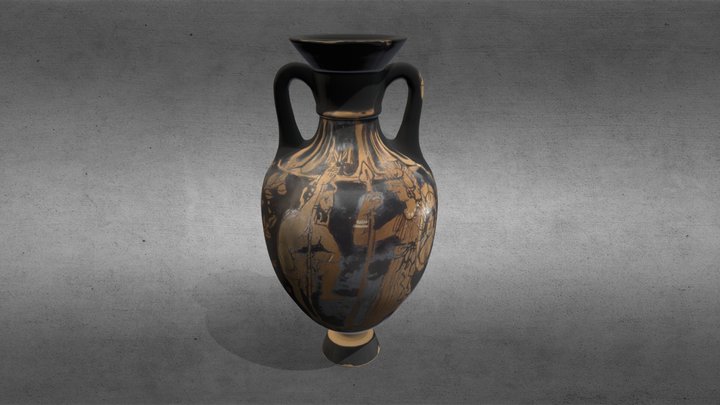 Mini Ânfora Panatenaica 3D Model