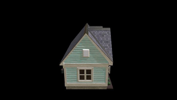 american_house7 3D Model