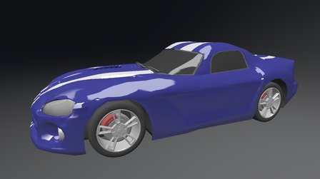 28 Dodge Sketch 3D Model