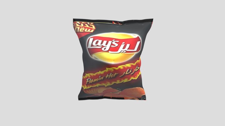 lay's flamin' hot 3D Model