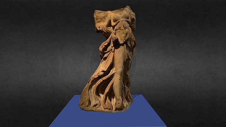 Niké alada / Winged Nike (Halicarnaso, Turquía) 3D Model