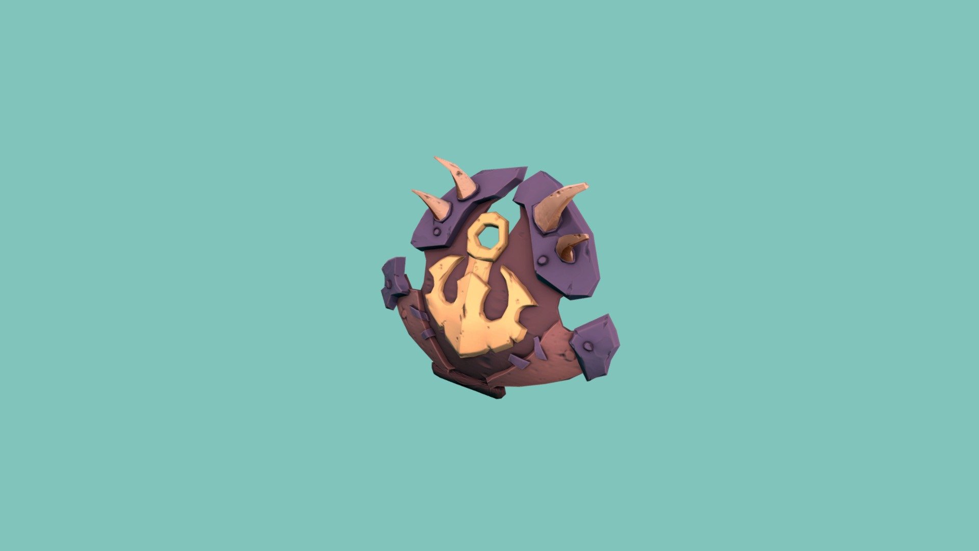 Shield - "Pirate's Stuff" — Sketchfab embed 3D viewer