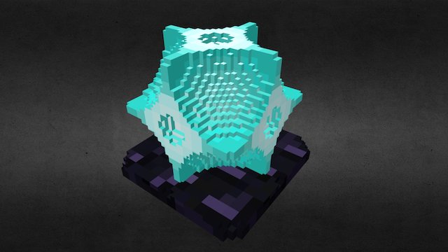 Beacon - Minecraft Block 3D Model