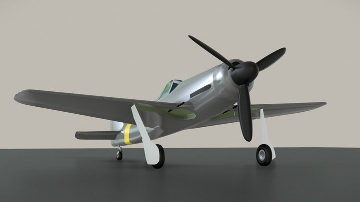 Fw190D(unfinished) 3D Model