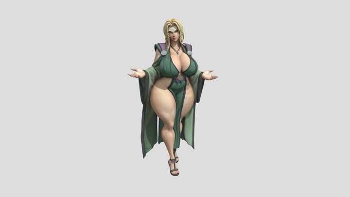 Tsunade – Modello 3D gratuito STL