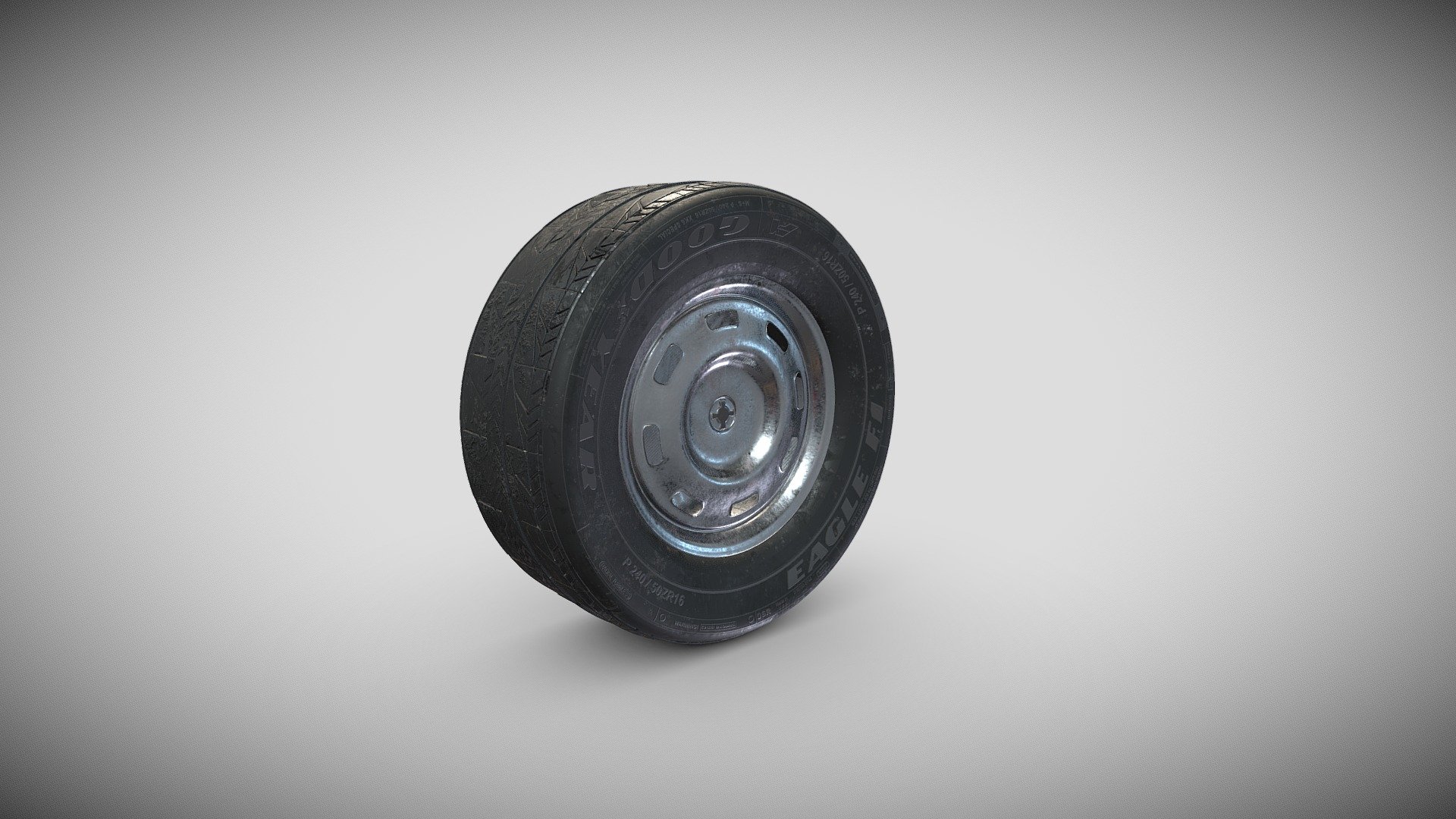 Generic Tyre High Poly