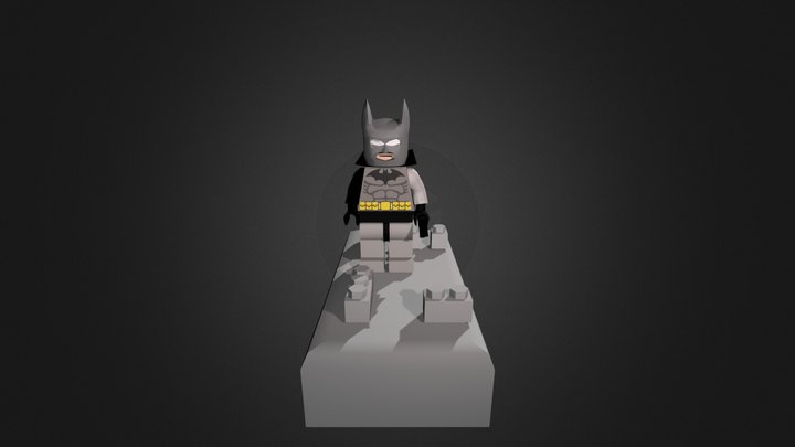 Lego Batman 3D Model