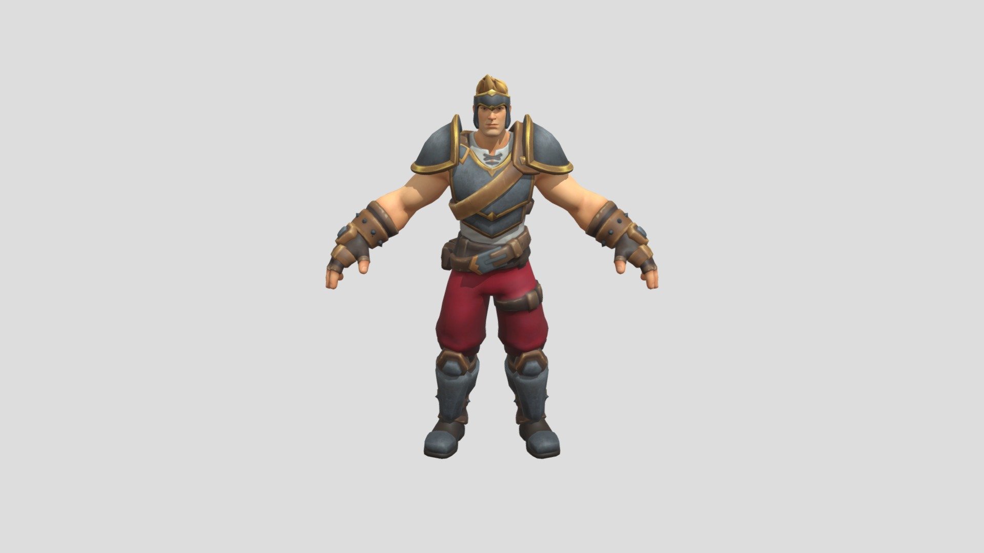 Warrior Realm Royale OBJ