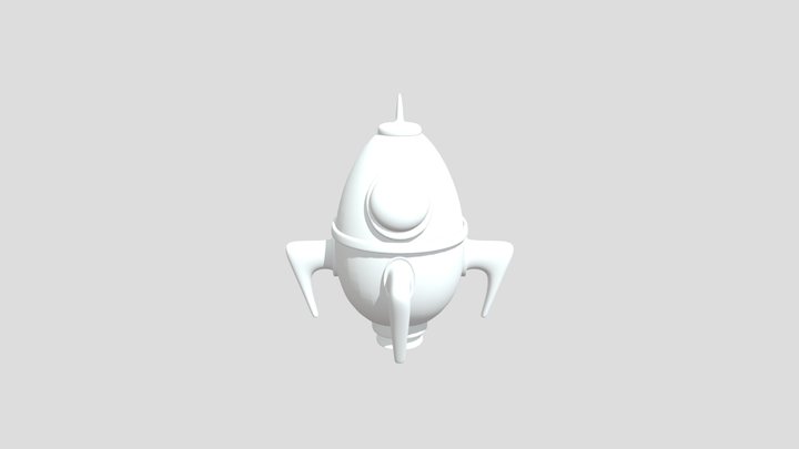 Charlesworth0408 Rocket Detail 3D Model