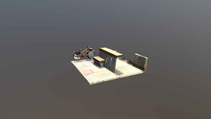 Bench Archive 3D Model
