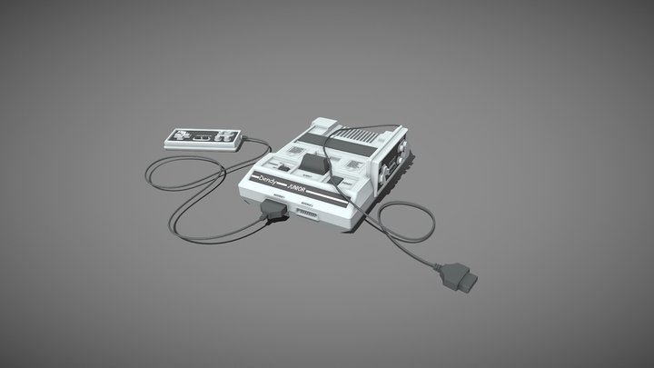 Draft Dendy 3D Model