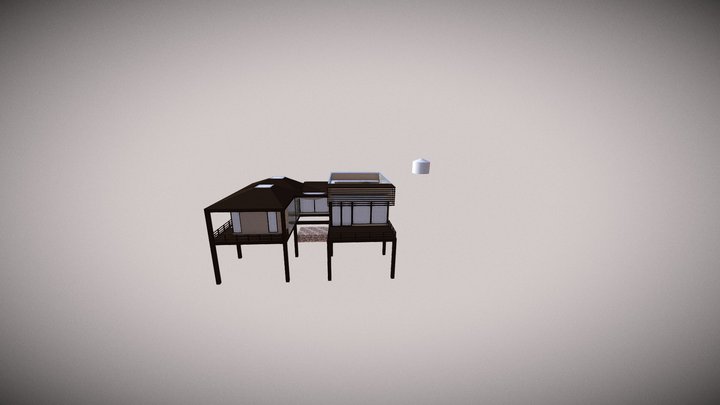 Cabin 1 3D Model