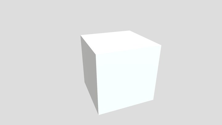 Premium cube 3D Model