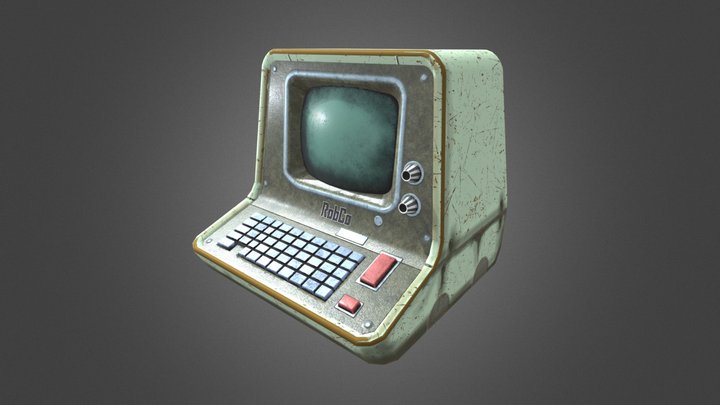 Fallout terminal 3D Model