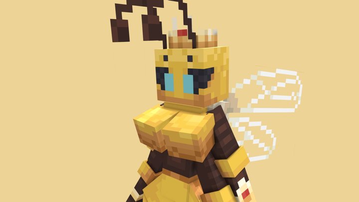 QueenBee 3D Model