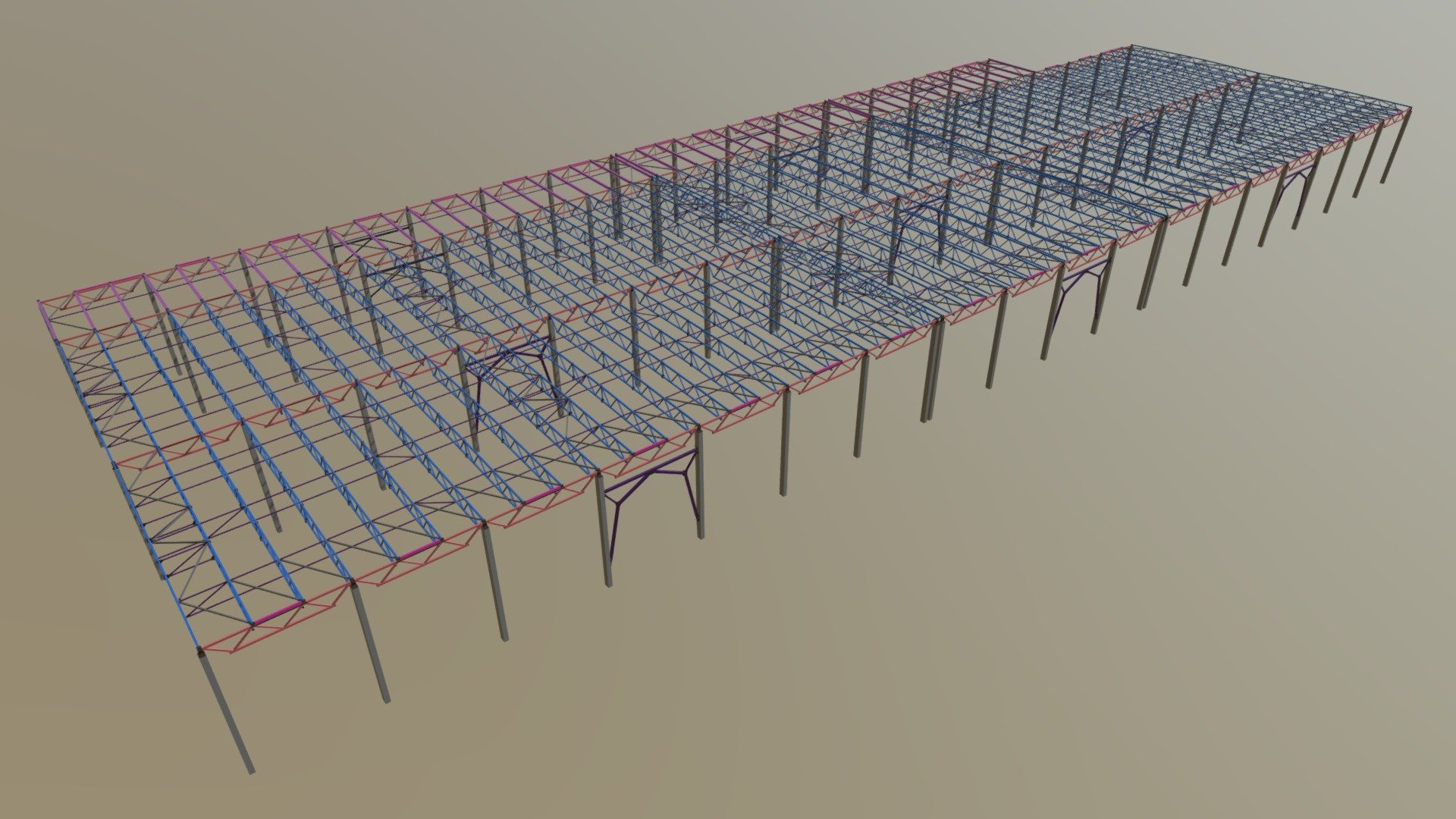 Production and warehouse building