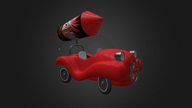 Bobbycar 3D Model