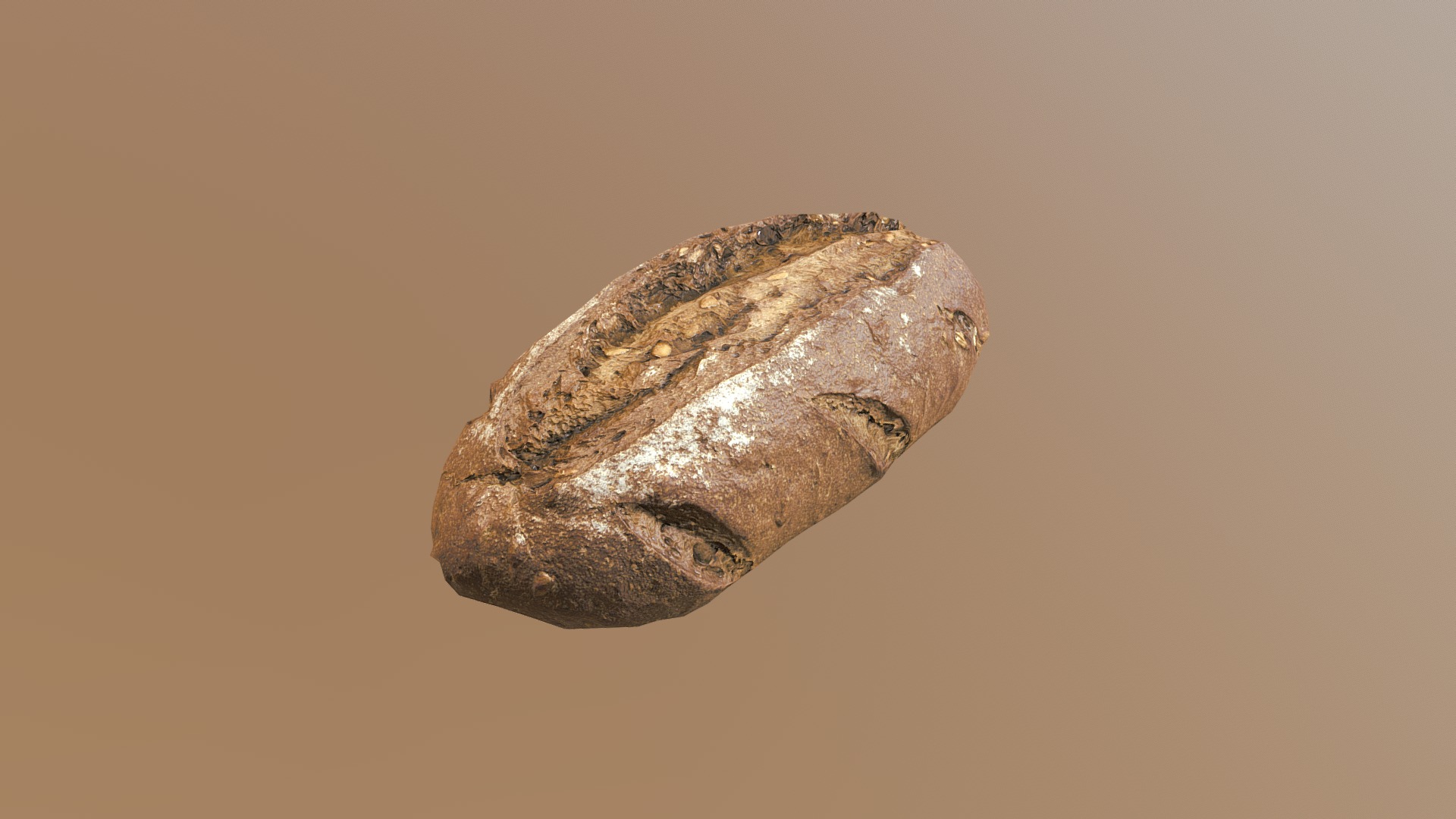 3D model TastyBreadPack vol.01 model one - This is a 3D model of the TastyBreadPack vol.01 model one. The 3D model is about a rock with a hole in it.