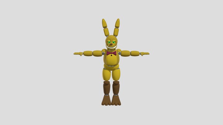 springbonnie 3D Model