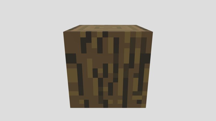 Minecraft Wood 3D Model