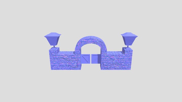 My_ Gate 3D Model
