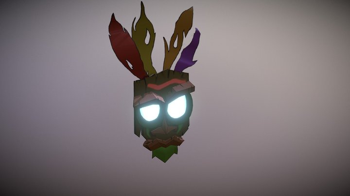 AKU AKU Mask (One Week, One Work #3) 3D Model
