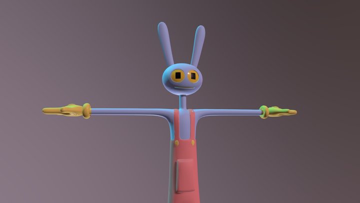 My new Jax (NOT RIGGED) 3D Model