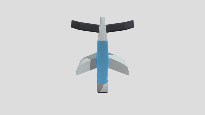 CC0 - Game Ready Sci-Fi Scooter 3D Model