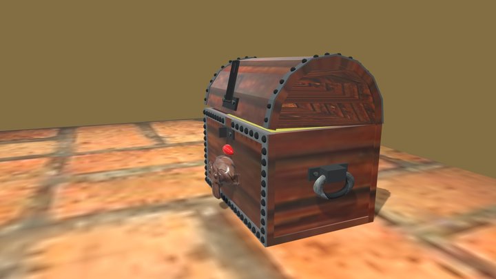 treasure box 3D Model