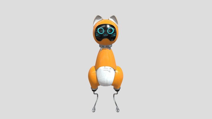 Catbot Model 3D Model