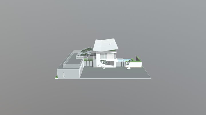 Asian Contemporary 3D Model