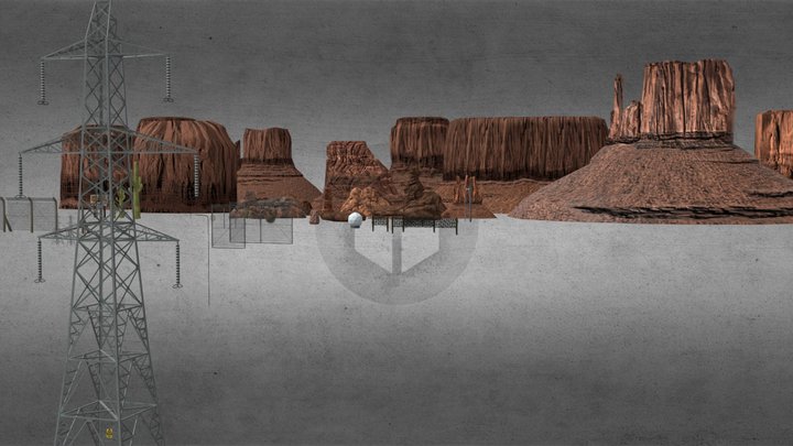 Props_desert 3D Model