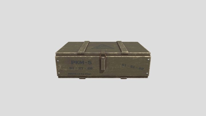 crate_low 3D Model