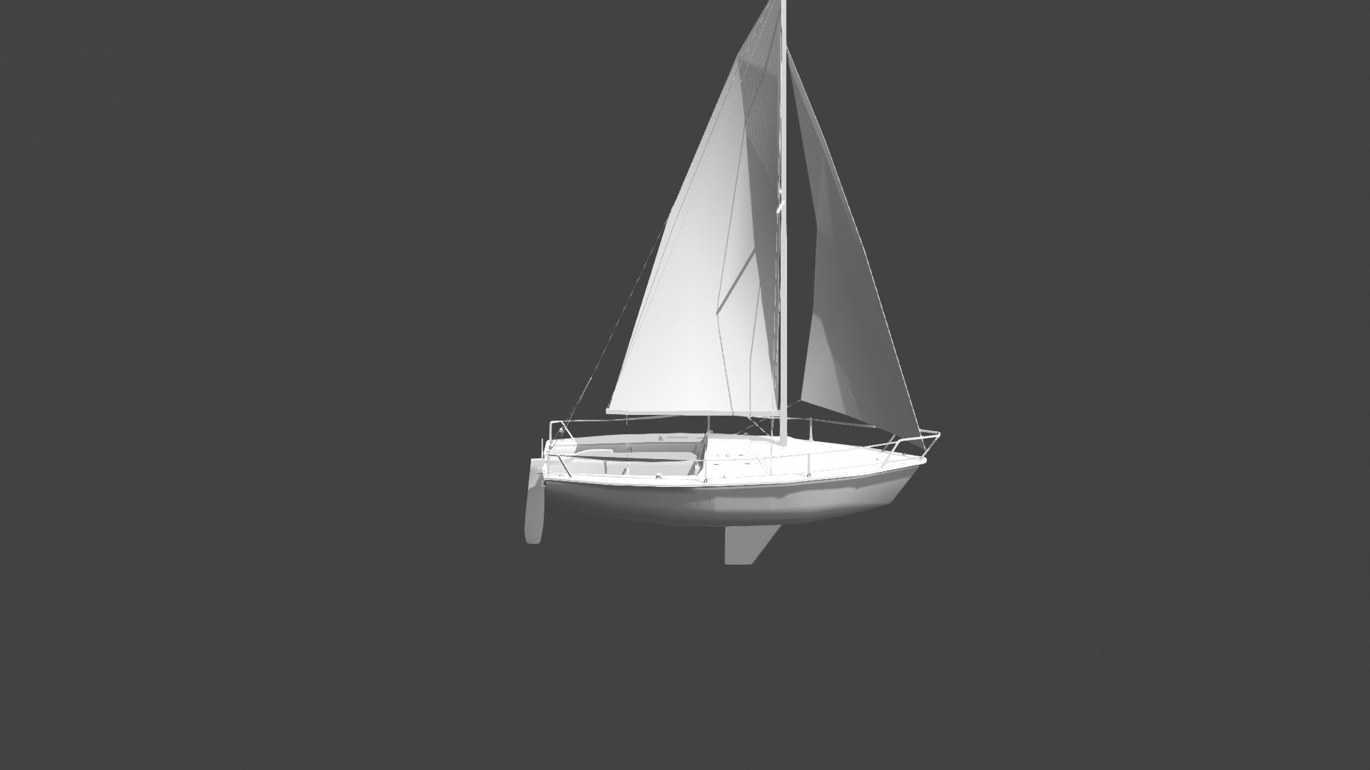 Sailboat (lowpoly) - 3D model by Zert [7c0a766] - Sketchfab