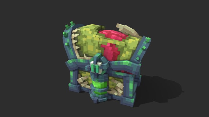 Monstra chest 3D Model