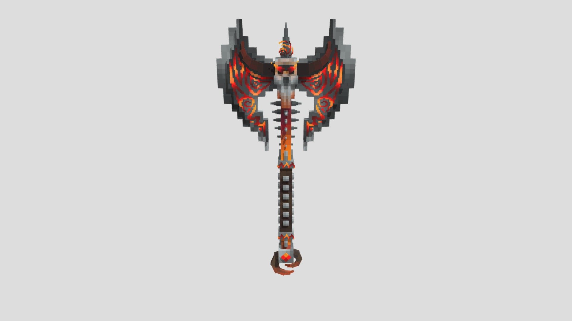 Noshnalar Fate Of The Wicked Minecraft Axe 3d Model By Karthok 7c0b205 Sketchfab