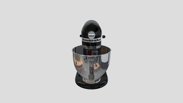 Black Mixer 3D Model