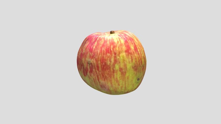 Not Perfect Apple 3D Model