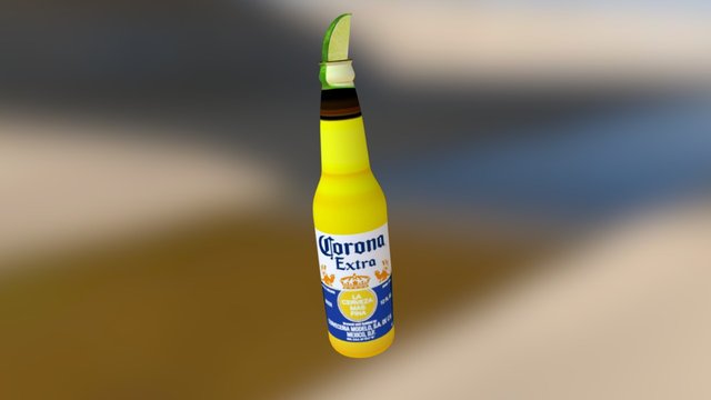 Corona island 3D Model