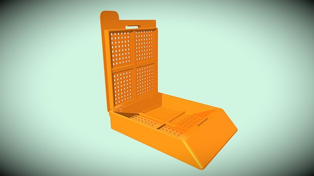 Caja de biopsia 3D Model